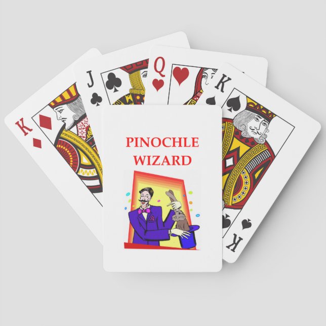 pinochle playing cards (Back)