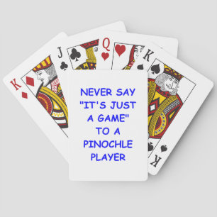 pinochle playing cards
