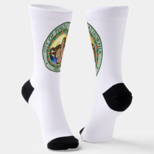 Pinole (California) city flag Socks