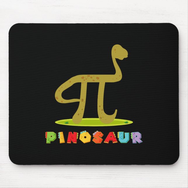Pinosaur Funny Pi Day Dinosaur Math Lover Science  Mouse Mat (Front)