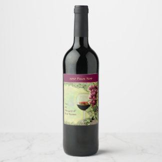 Pinot Noir 🍷  Wine Label