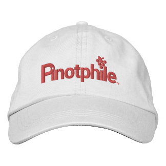 Pinotphile embroidered baseball cap