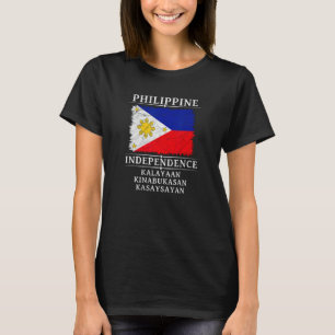 Pinoy Filipino Philippine Independence Day Flag Sl T-Shirt