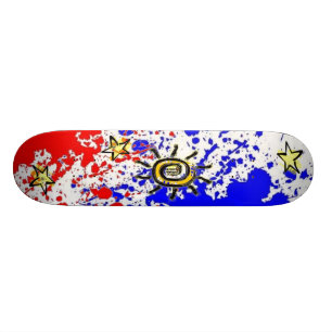 Pinoy Philippine flag Design Skateboard deck