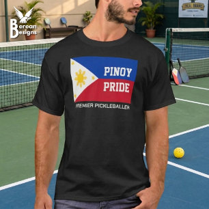 PINOY PRIDE Custom Philippines Filipino Flag T-Shirt