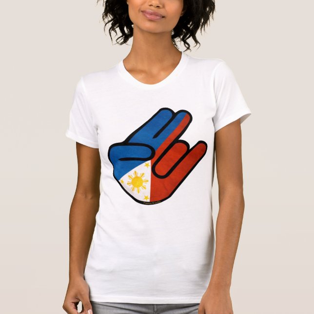 Pinoy Shocker Badge T-Shirt (Front)