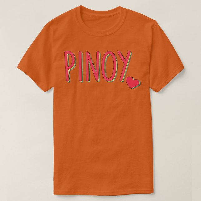 pinoy T-Shirt (Design Front)