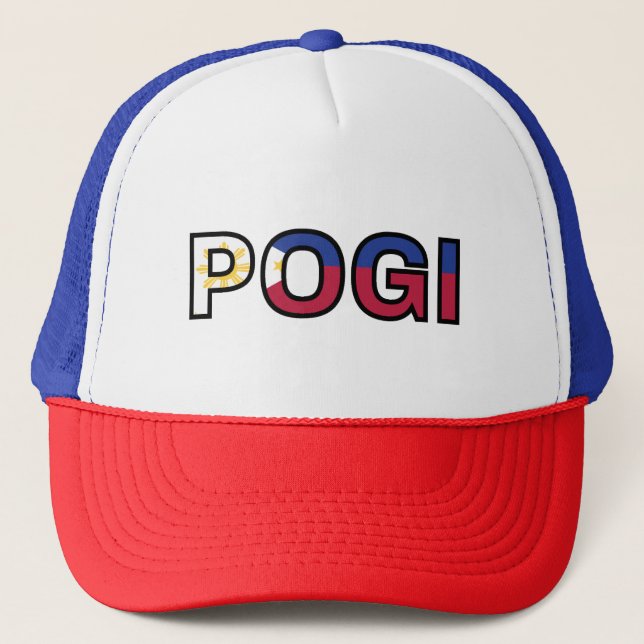 PinoyDesigns "POGI" Trucker Hat (Front)
