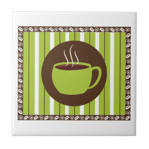 Pinstripe Coffee Tile