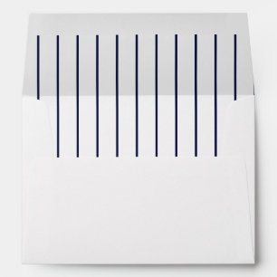 Pinstripe New York Envelope