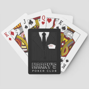 Pinstripe Suit Bicycle® Casino Poker Club Cards