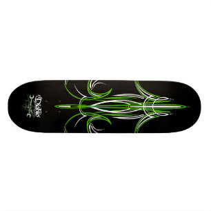 Pinstriped   the Devil Mag   Skate Deck