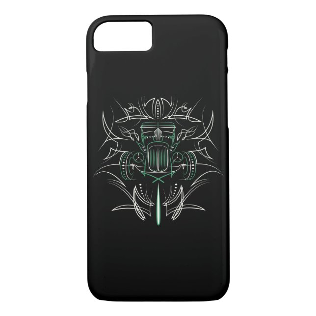 Pinstriping Hot Rod Case-Mate iPhone Case (Back)