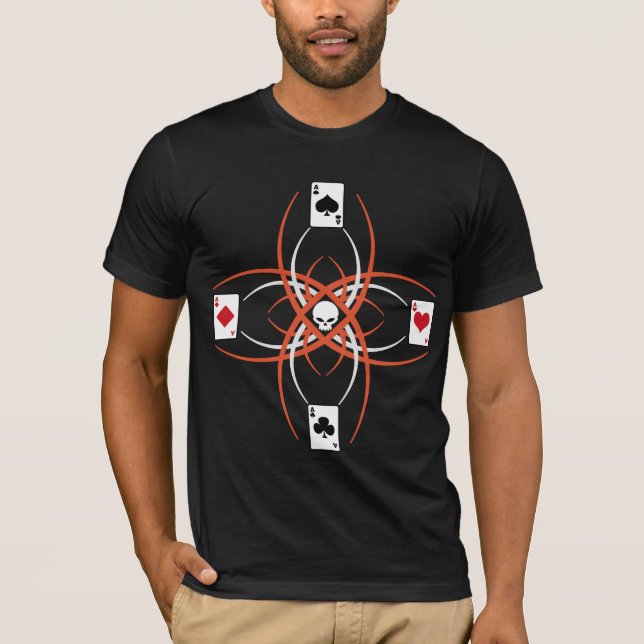 Pinstriping Poker Shirt (Front)