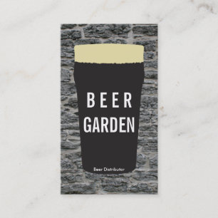 Pint of Beer 3   Rustic (variation) Business Card