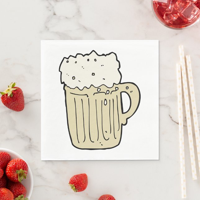 Pint Of Beer Napkin (Creator Uploaded)