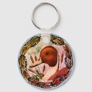 Pintail Duck keychain