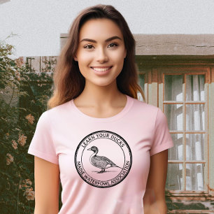 Pintail Duck Waterfowl Nature Bird Organisation T-Shirt