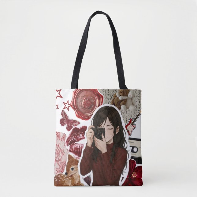 Pinterest vibe tote bag  (Front)