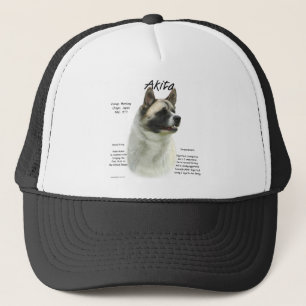 Pinto Akita History Trucker Hat