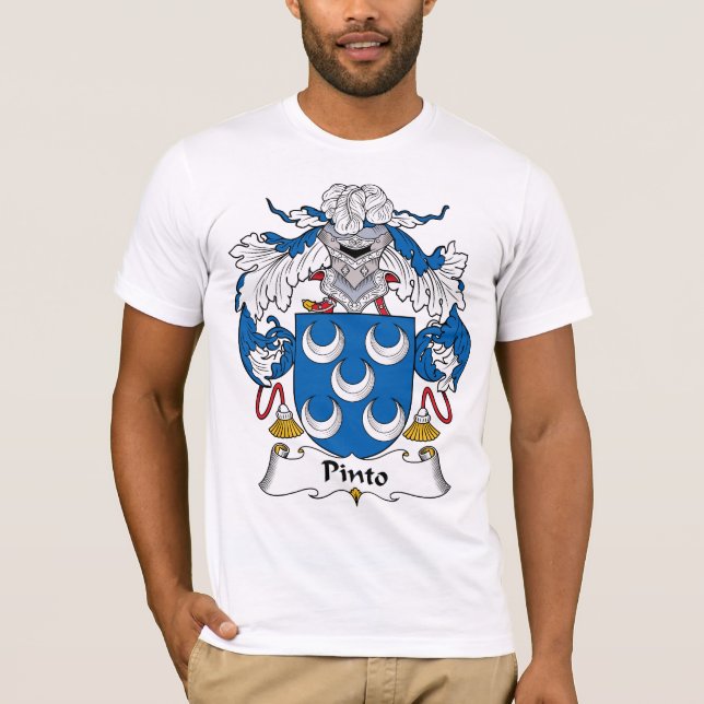 Pinto Family Crest T-Shirt (Front)