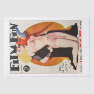 Pinup Girl & the Parrot Tissue Paper