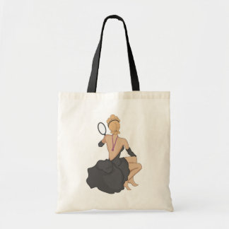 pinup girl tote bag