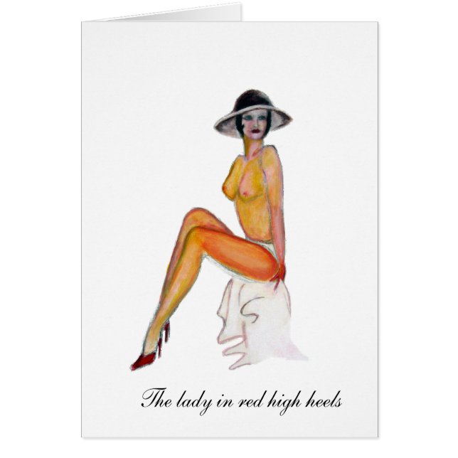 pinup girl vintage style (Front)