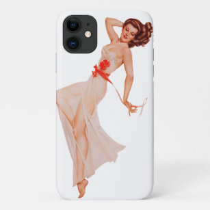 Pinup Pin Up Girl iPhone Case-Mate iPhone Case
