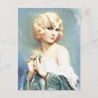 pinup postcard