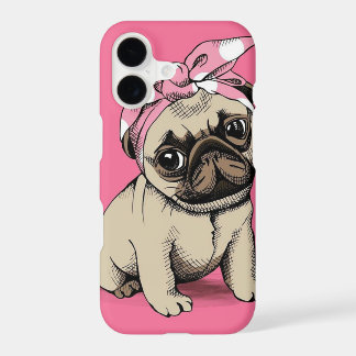 Pinup Pug Dog iPhone 7 case