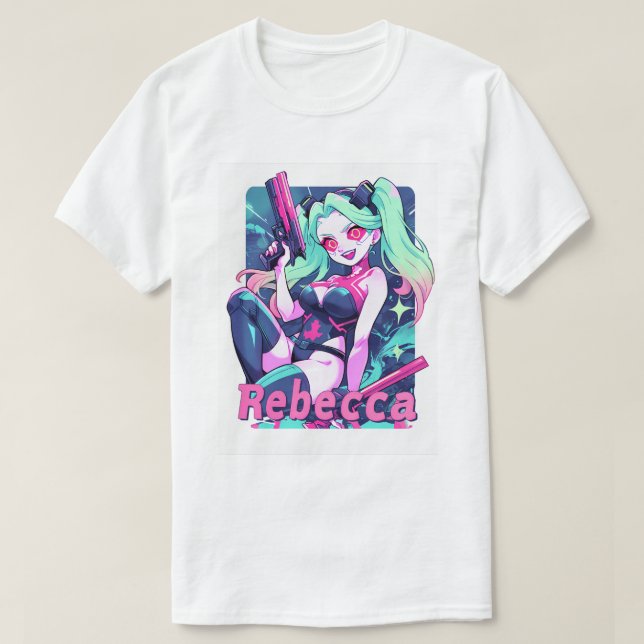 Pinup Rebecca 124 T-Shirt (Design Front)