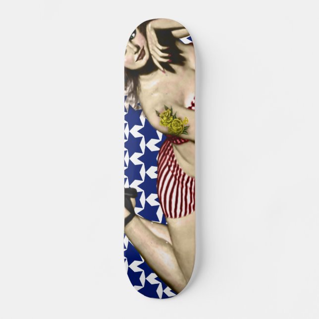 pinup skateboard (Front)
