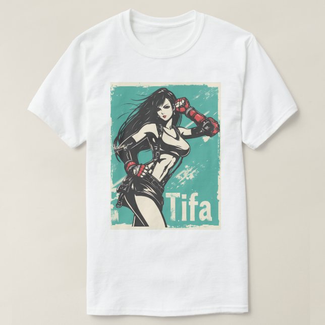 Pinup Tifa 168 T-Shirt (Design Front)