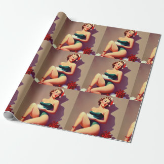 Pinup Woman #1 Wrapping Paper