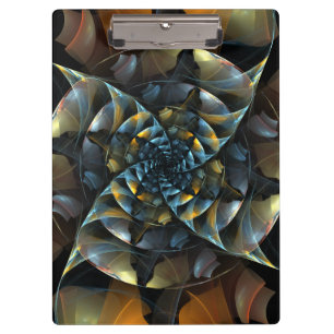 Pinwheel Abstract Art Clipboard