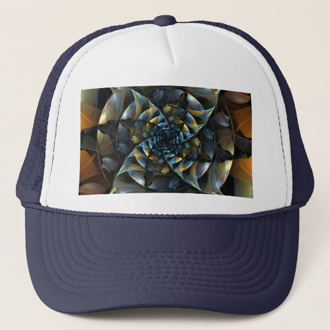 Pinwheel Abstract Art Hat (Front)