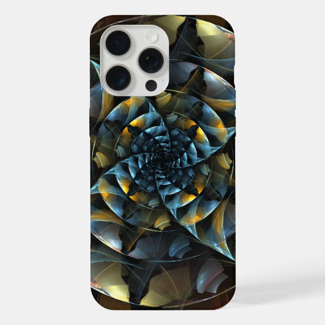 Pinwheel Abstract Art iPhone Case (Back)