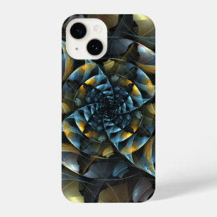 Pinwheel Abstract Art iPhone 14 Case