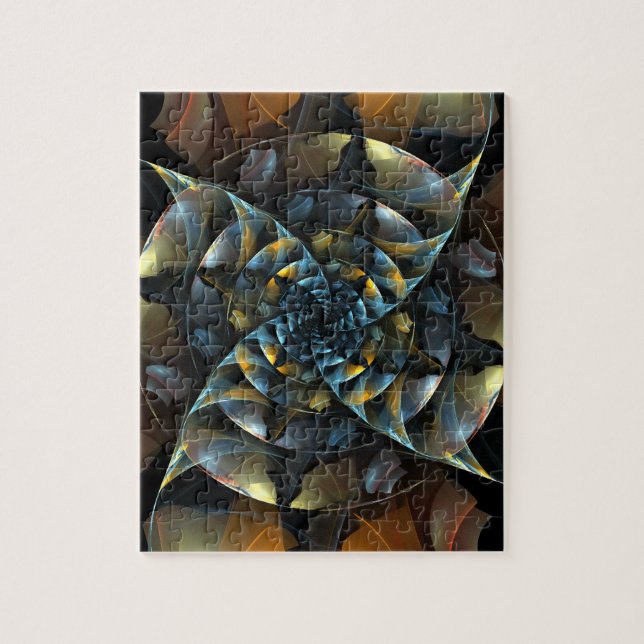Pinwheel Abstract Art Jigsaw Puzzle (Vertical)