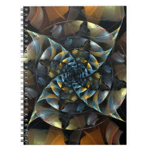 Pinwheel Abstract Art Notebook