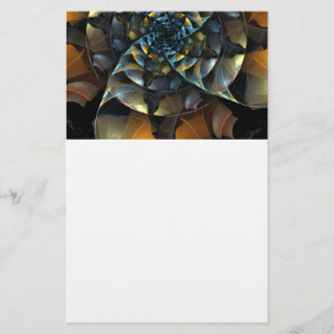Pinwheel Abstract Art Stationery