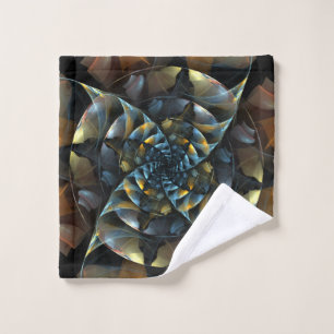 Pinwheel Abstract Art Wash Cloth