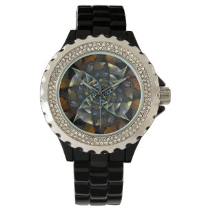 Pinwheel Abstract Art Watch