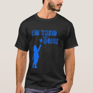 Pinwheel Child Abuse Prevention Awareness wear, bl T-Shirt
