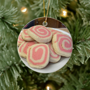 Pinwheel Cookies Ceramic Tree Decoration