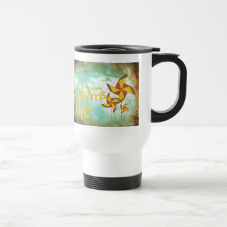 pinwheel daydreams travel mug