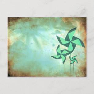 pinwheel dreams postcard