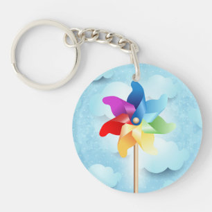 Pinwheel Key Ring