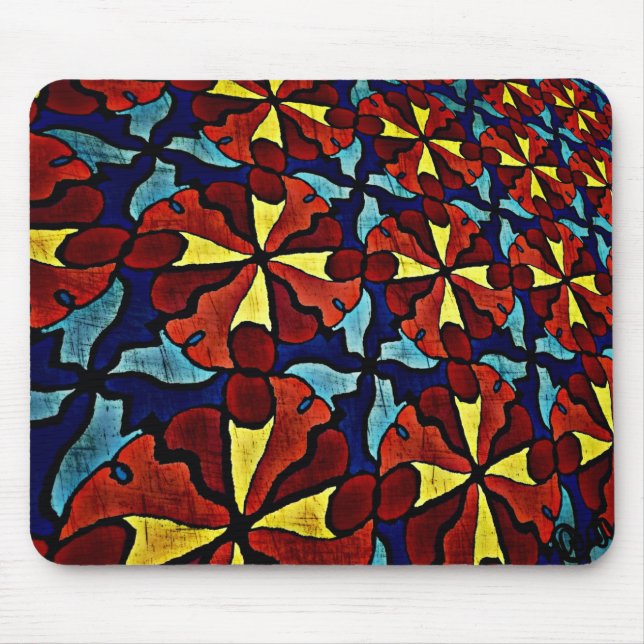 Pinwheel Mouse Mat (Front)